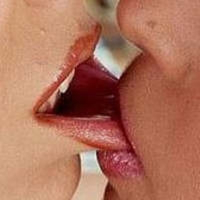 kissing lips to lips. Kiss on Lips